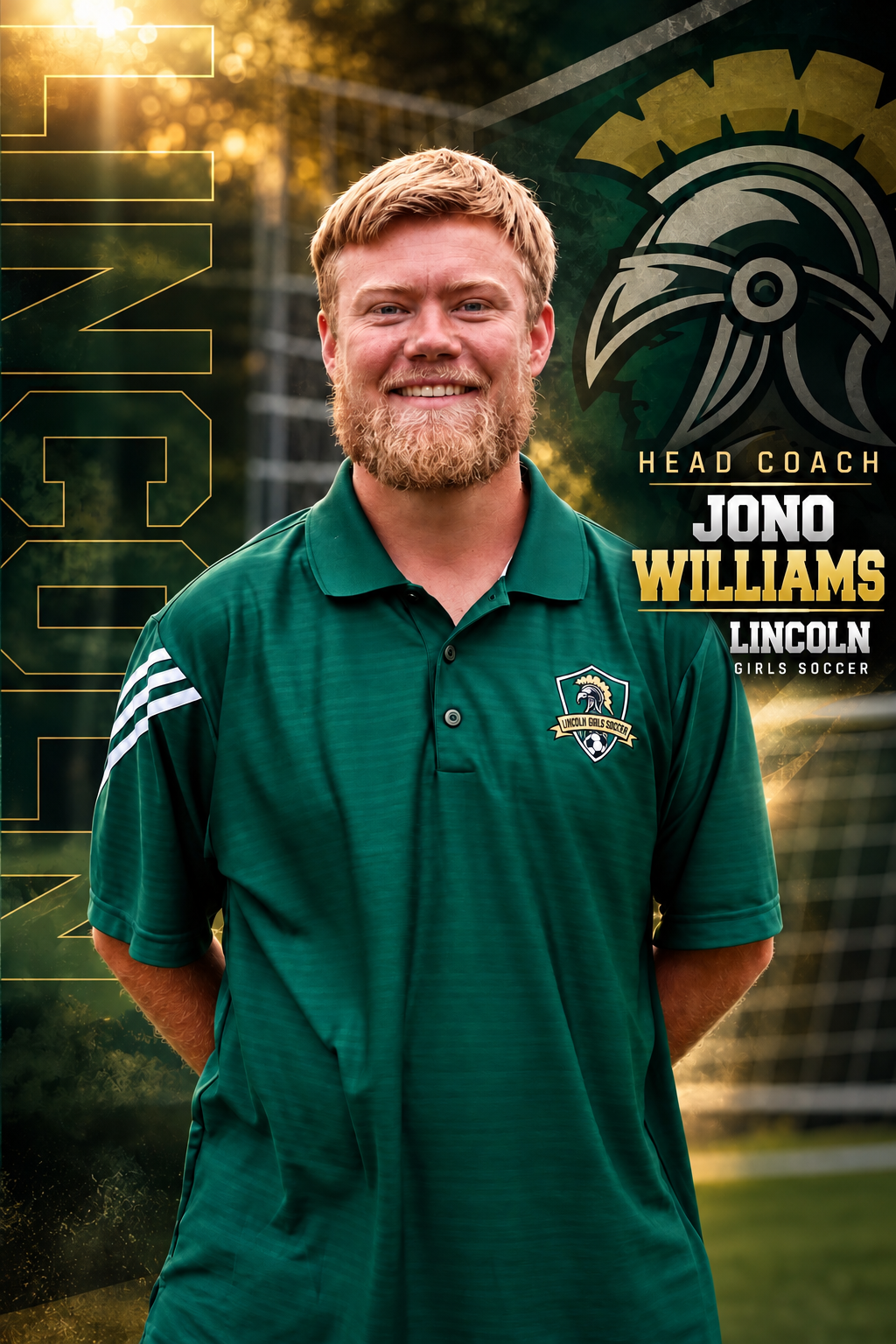 Head Coach Jono Williams official portrait