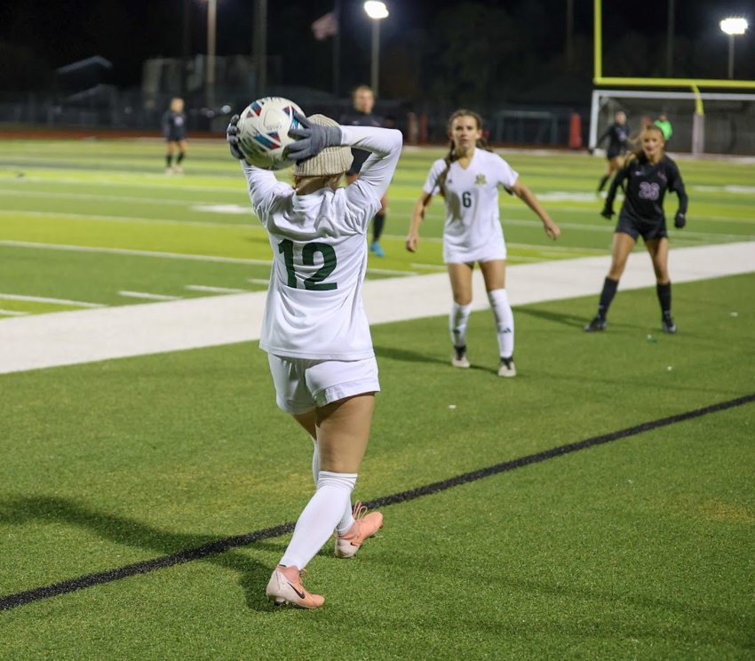 Lincoln Girls Soccer game action photo 10
