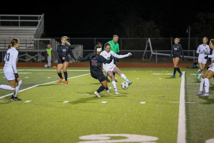 Lincoln Girls Soccer game action photo 11