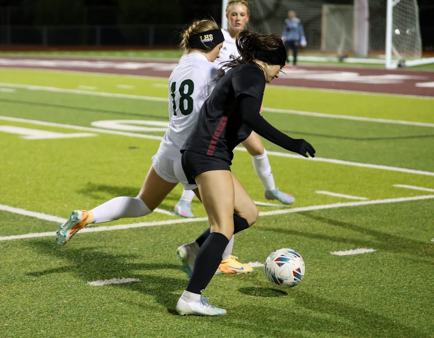 Lincoln Girls Soccer game action photo 12