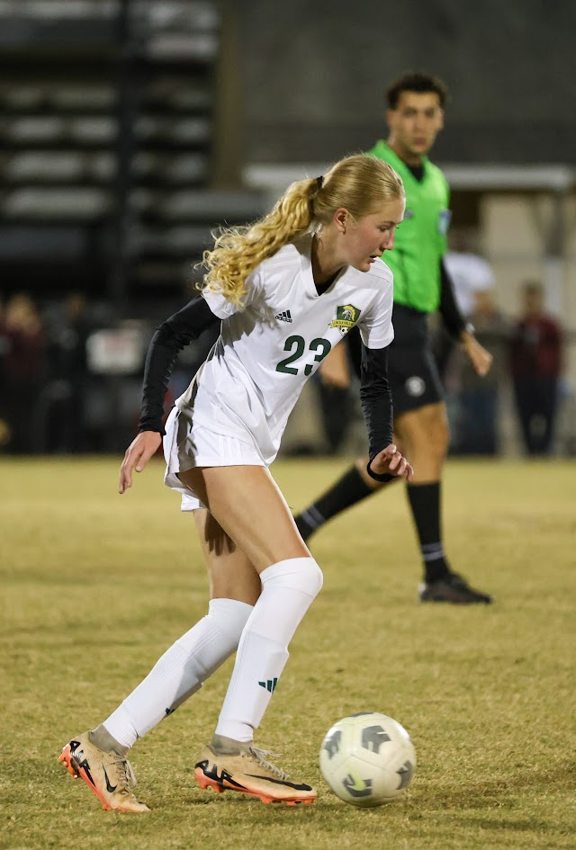Lincoln Girls Soccer game action photo 16